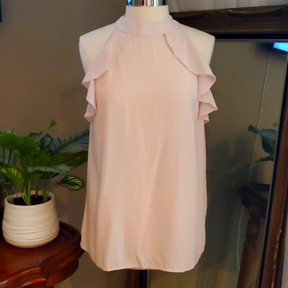 Antonio Melani Bloush pink sleeveless top